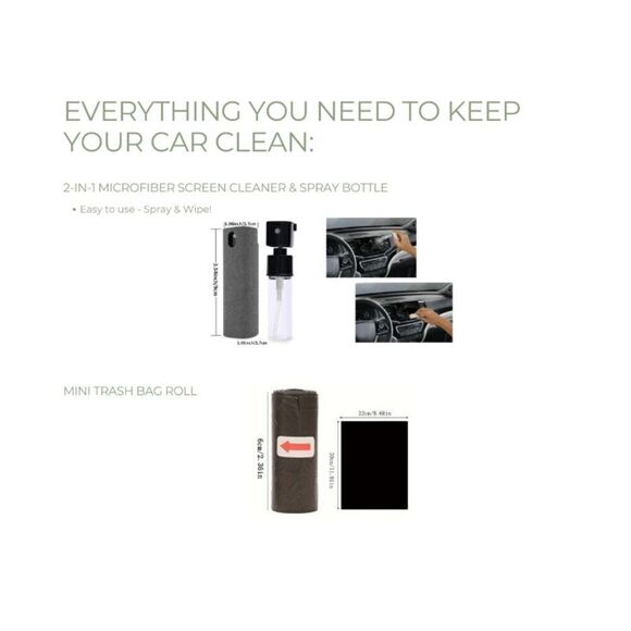 Car Cleaning Kit, Car Essentials Kit, Car First Aid kit - Picture 7 of 8